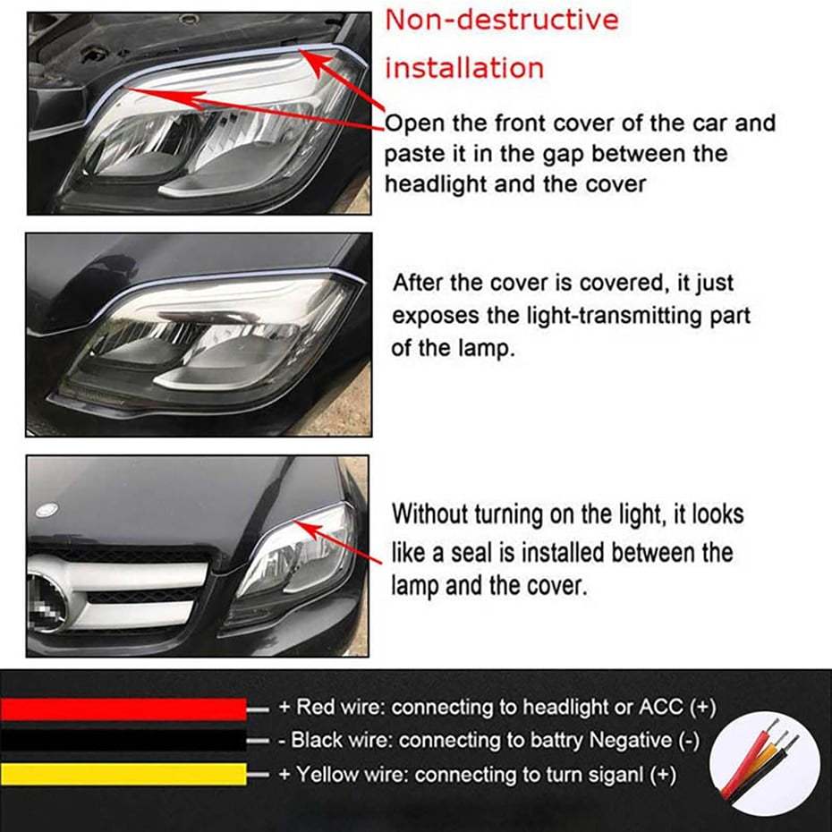 ??LED Flow Type Car Signal Light