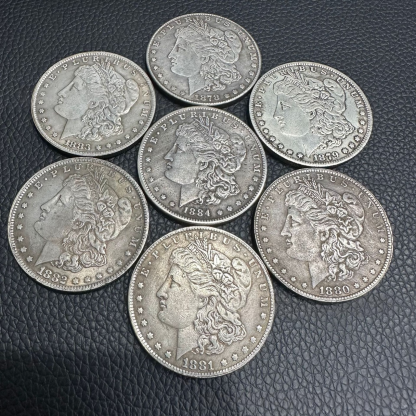 🔥【Complete Set】1878-1921 Morgan Silver Dollar 28PC💰Free Shipping & Quality Assurance