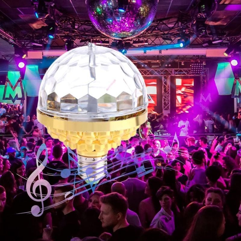 🔥HOT SALE NOW- 49% OFF🔥Colorful Rotating Disco Ball Light⚡ BUY 4 GET EXTRA 20% OFF