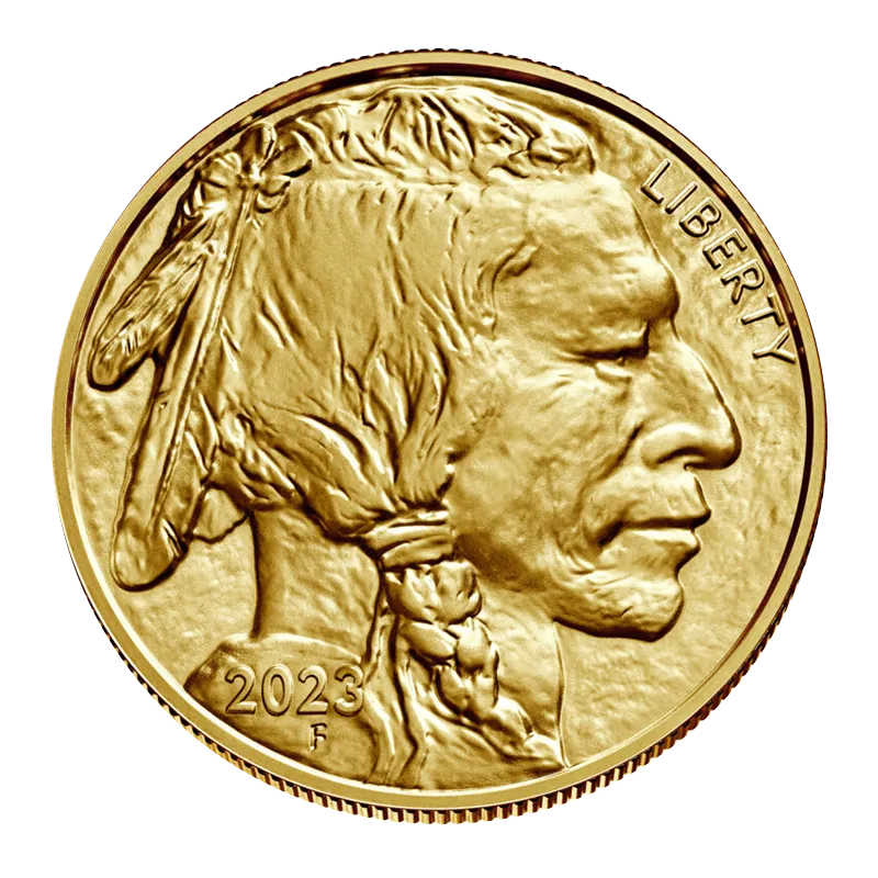 2023 American Silver Buffalo 1 oz $50 - BU Coin