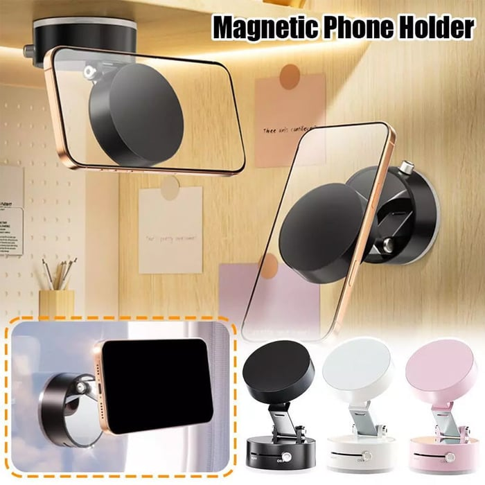 ☃️Cool Winter Savings – Limited Time Only!🔥Foldable Portable Vacuum Magnetic Cell Phone Holder