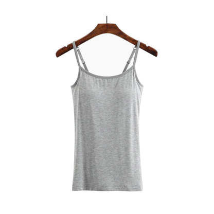 ??LAST DAY SALE 50% OFF - Loose-fitting Tank Top With Built-in Bra??BUY 3 PAY 2 (CODE: A7)