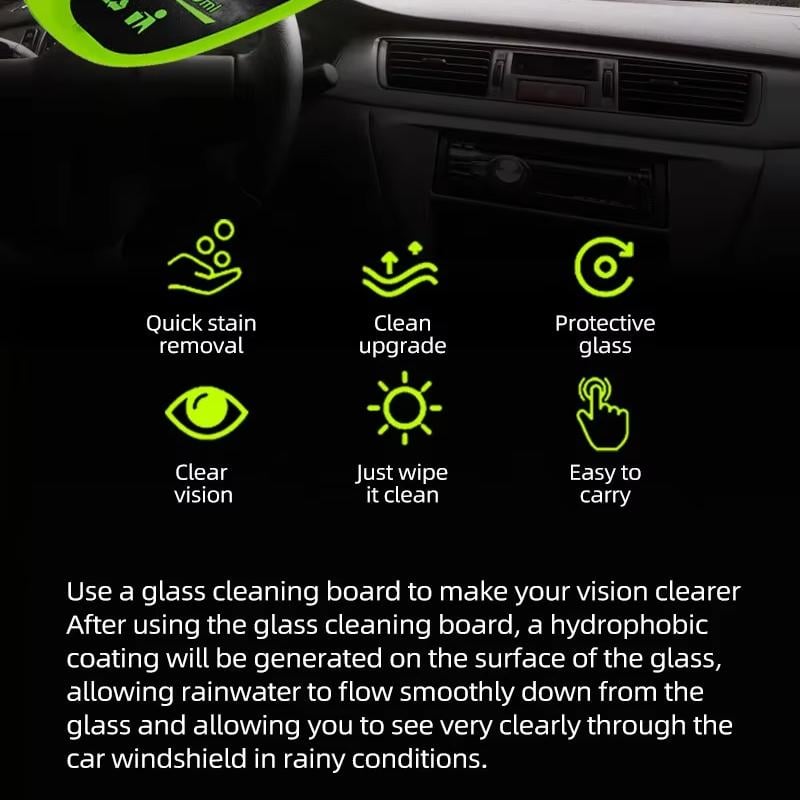 ??LAST DAY SALE 50% OFF??Automotive Oil Film Cleaning Brush