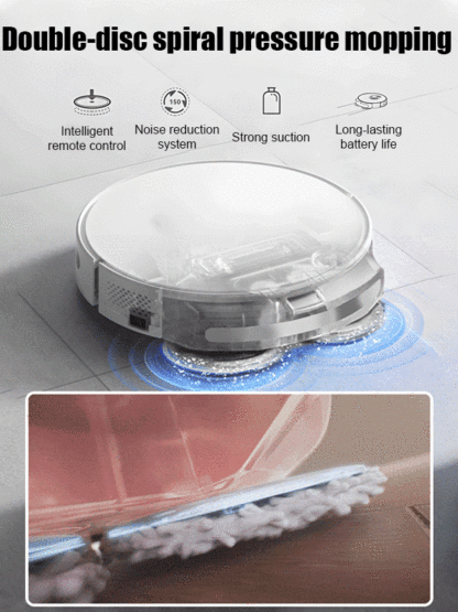 Sweep, vacuum and mop three-in-one, with a sterilization rate of up to 99.9%