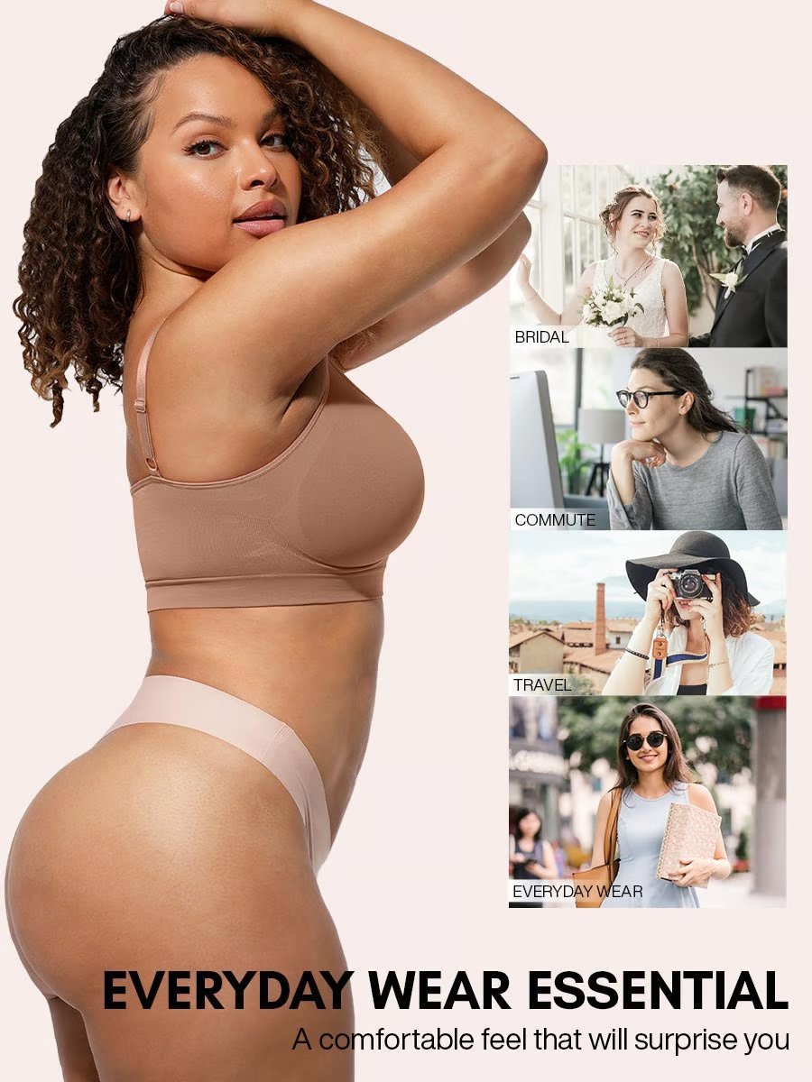 🔥Last Day 70% OFF💖Women's Wireless Sculpt Bra Comfort Bralettes No Underwire Unlined Cami Bra