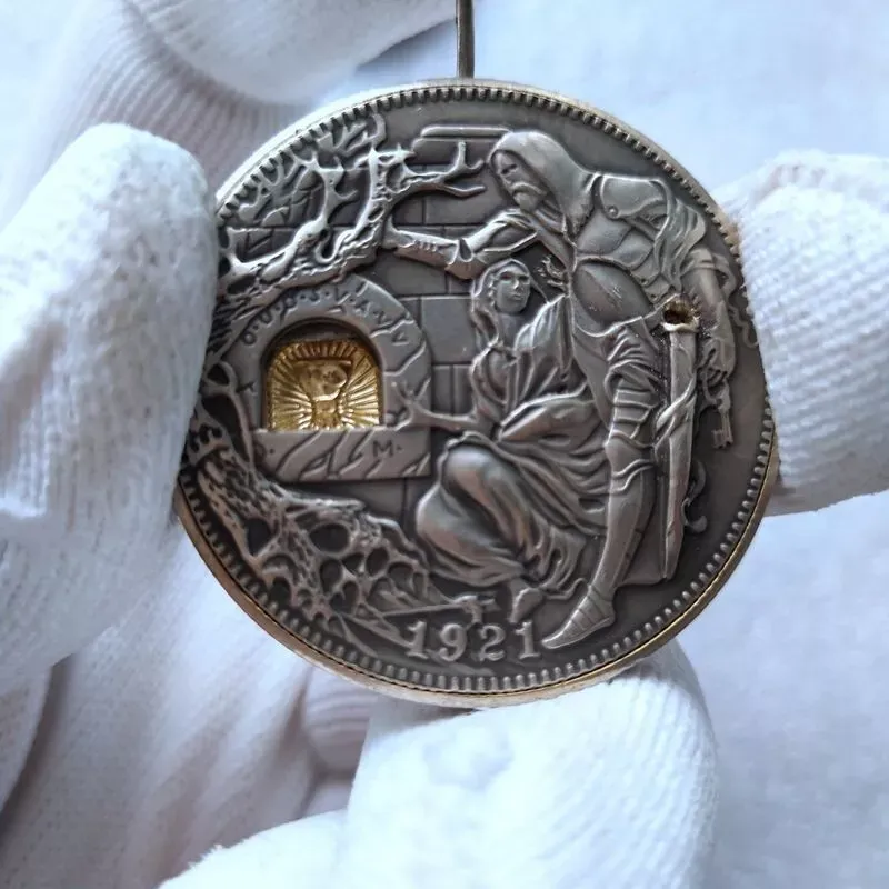 Wanderer Morgan Silver Dollar -- Movable Mechanical Coin