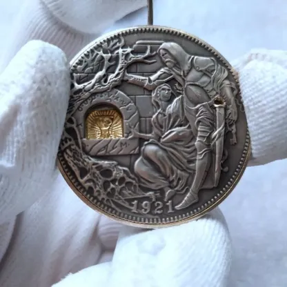 Wanderer Morgan Silver Dollar -- Movable Mechanical Coin