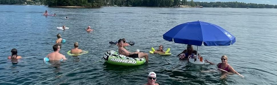 swimbrella floating pool umbrella