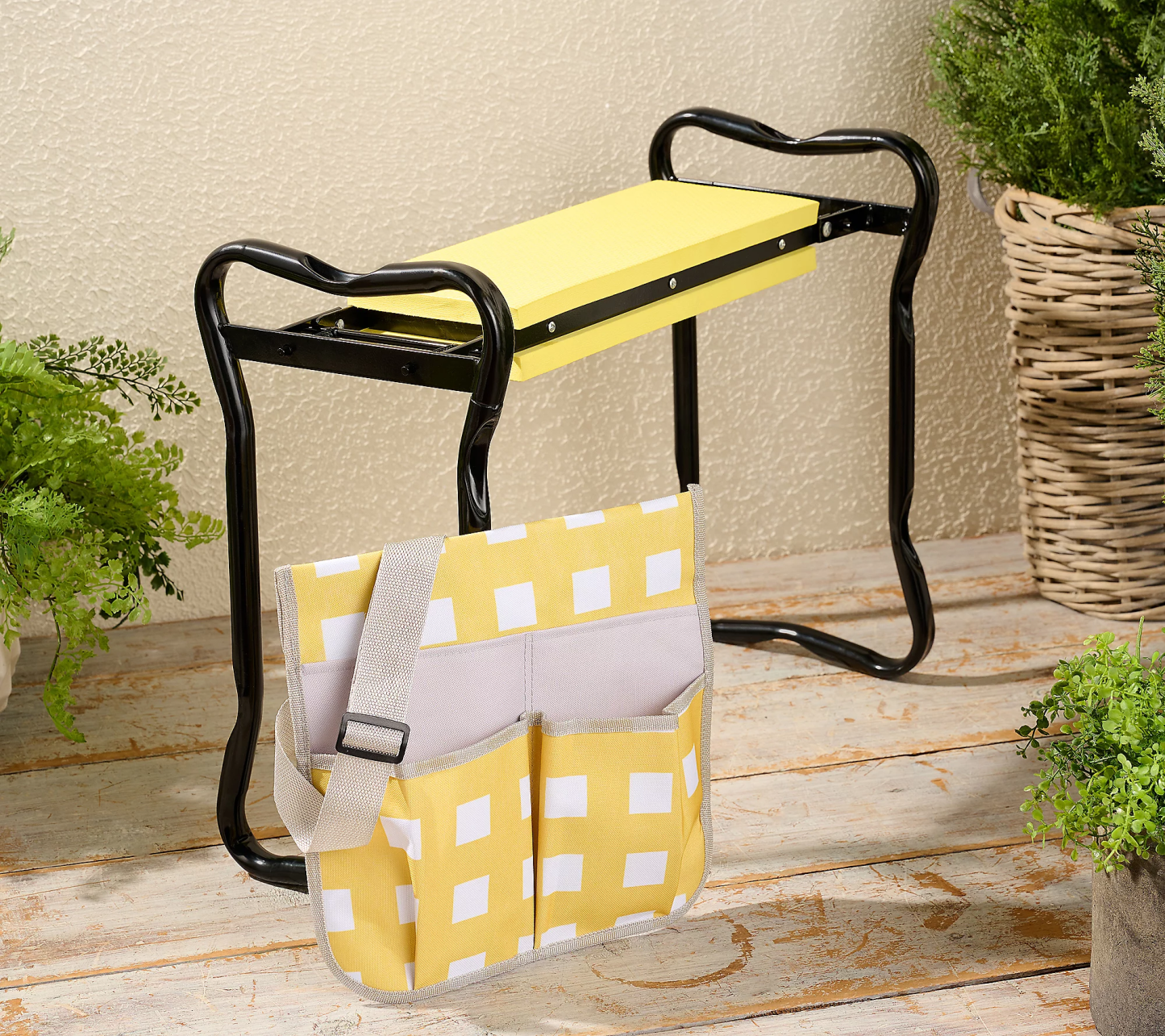 💝Last Day For Clearance💝Buy 2 Get 2 Free✨Girl Next Door Garden Seat/Kneeler with Removable Tool Belt