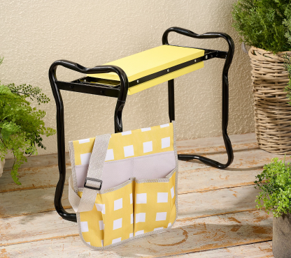💝Last Day For Clearance💝Buy 2 Get 2 Free✨Girl Next Door Garden Seat/Kneeler with Removable Tool Belt