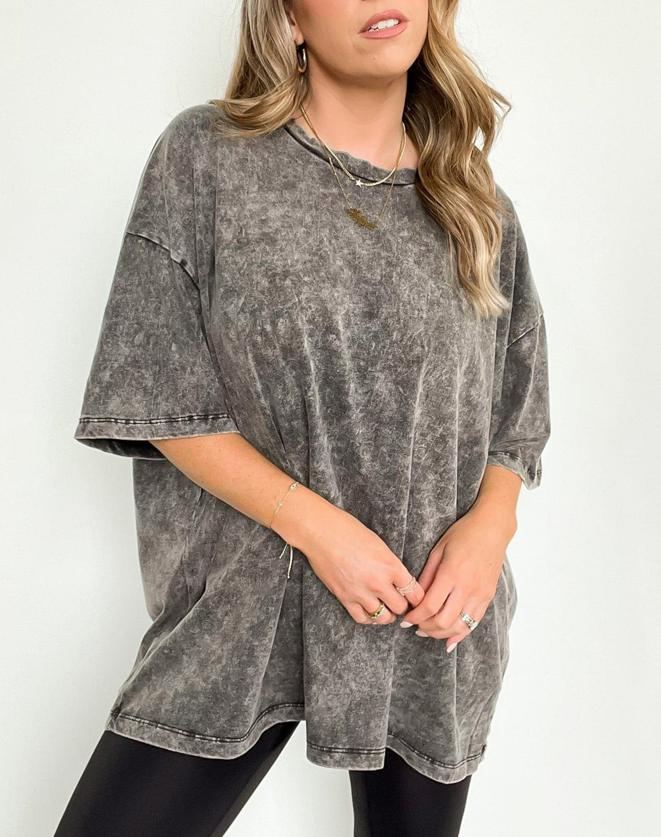 Wash Oversized Top