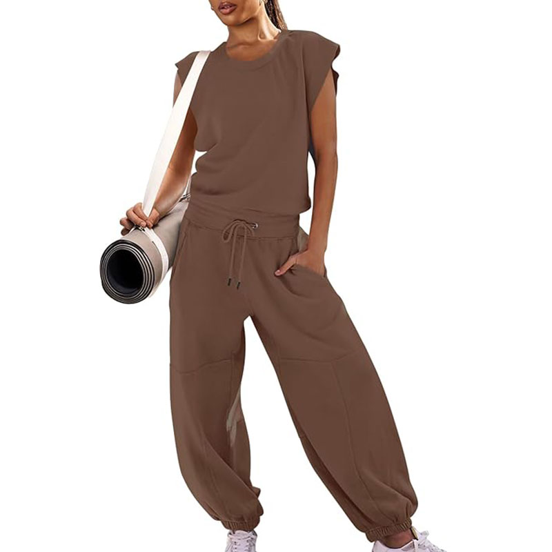 Womens Oversized Wide Leg Open Back Jumpsuit with Pockets (Buy 2 Free Shipping)