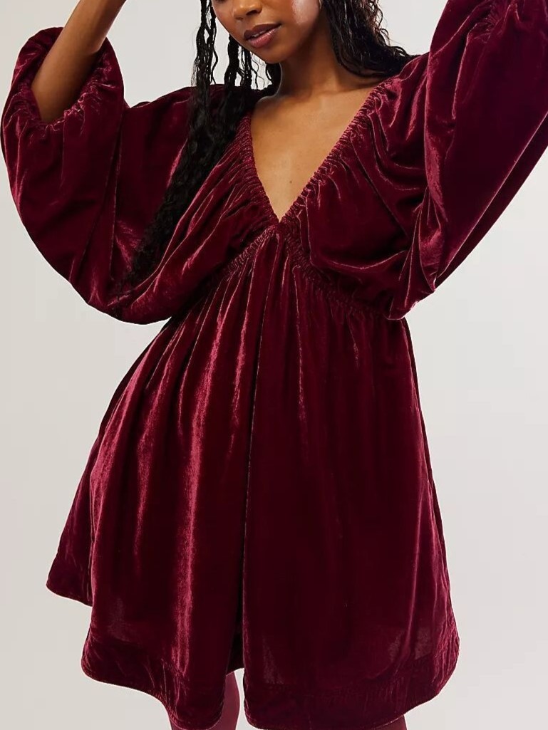 🔥Hot Sale 50% Off-Velet Mini Dress (Buy 2 Free Shipping)-boocean.com