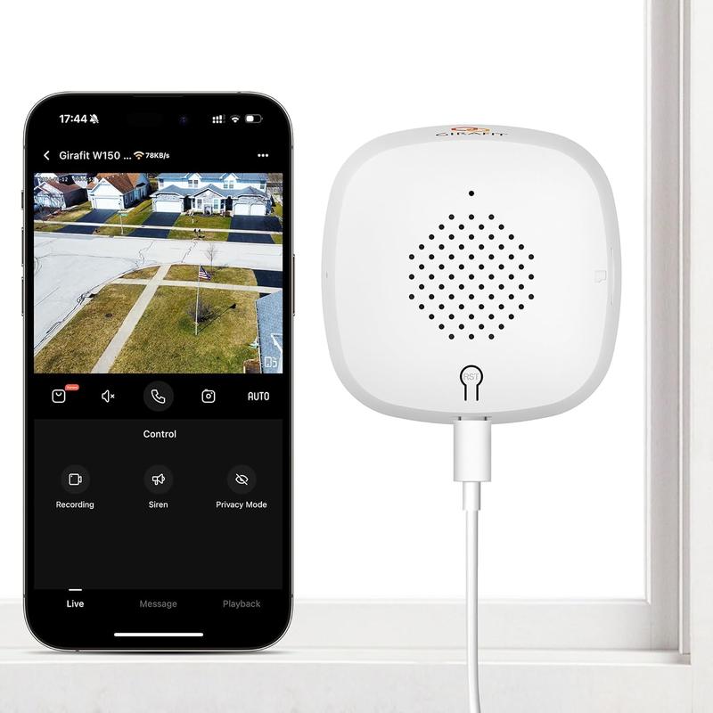 3MP 2K Window Camera,2.4GHz & 5GHz WiFi Indoor Cameras