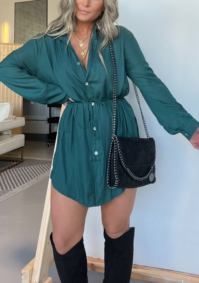 Hot Sale - Satin Covered Nights Romper Dress Set (Buy 2 Free Shipping)