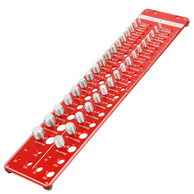 34-hole Thread Checker, Nut and Bolt Thread Checker