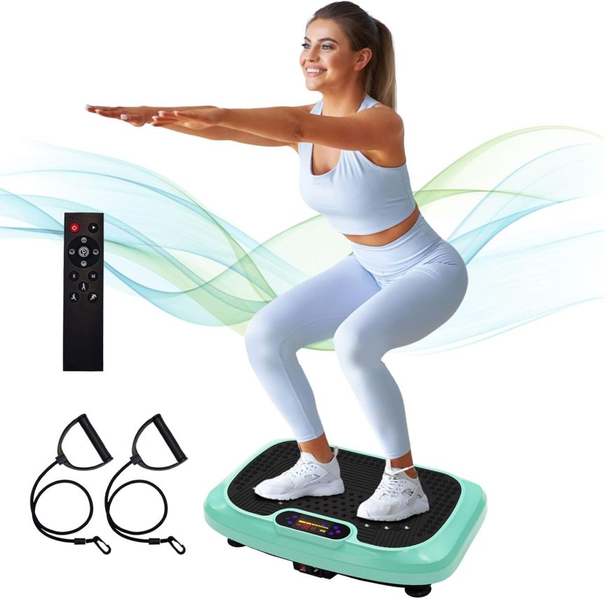💝𝗧𝗼𝗱𝗮𝘆'𝘀 𝗦𝗽𝗲𝗰𝗶𝗮𝗹𝘀💝Buy 2 Get 2 Free💥Vibration Plate 66HZ 120 Levels with Lymphatic Drainage Machine