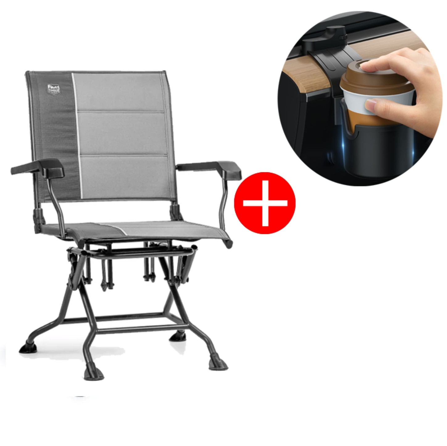 💝Buy 2 Get 2 Free💥Timber Ridge Portable Glider Chair