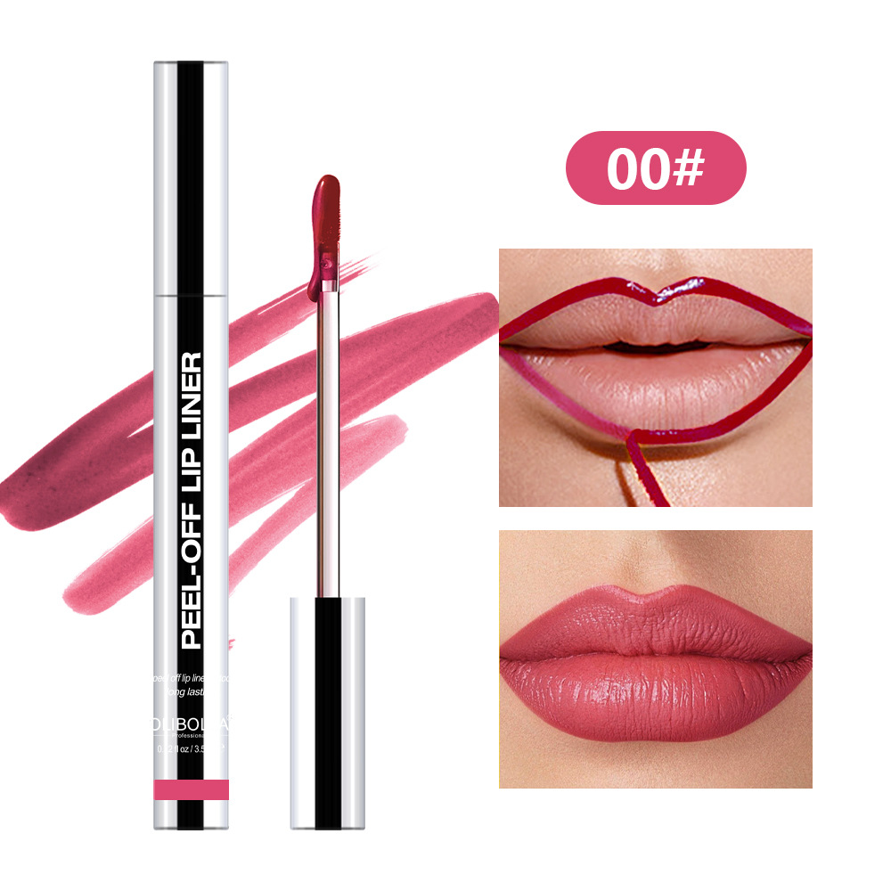 Peel-Off Lip Liner Stain - Lasts All Day & Night Eyeliner Lipliner