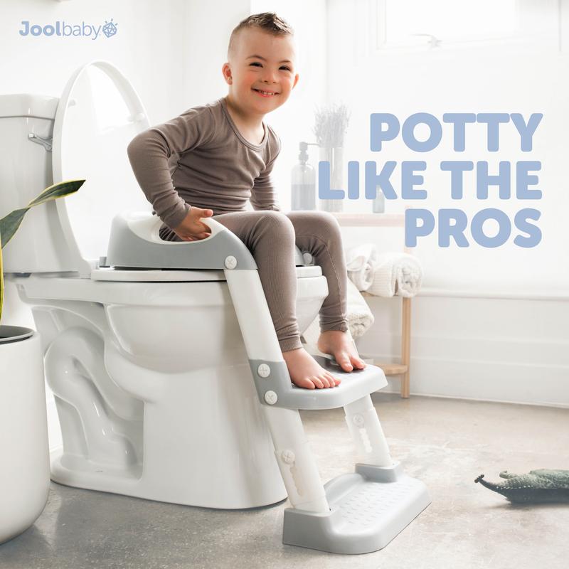 Jool Baby Potty Training Seat with 2 Step Ladder for Toddlers