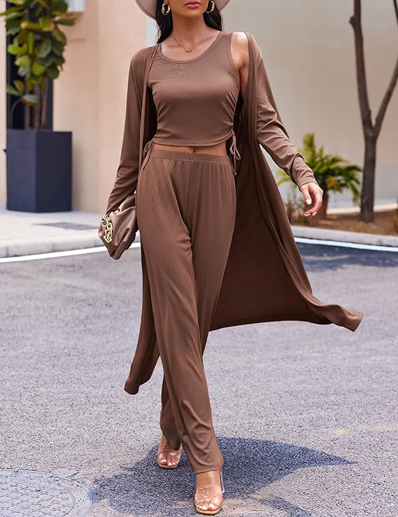 🔥Hot Sale 50% Off-3 Piece Knit Lounge Set (Buy 2 Free Shipping)-boocean.com