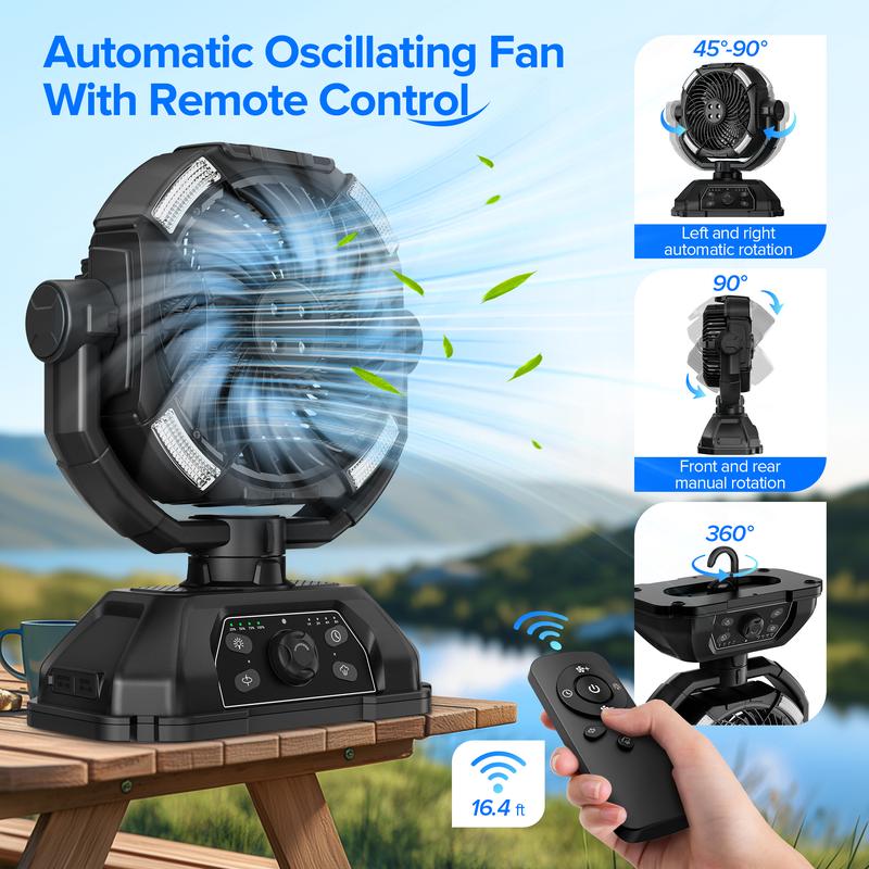 ✨LAST DAY ONLY 49% OFF🔥YoungSa Portable Camping Misting Fan
