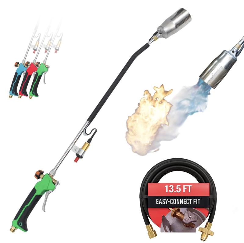 Sunlight Charcoal Heavy-Duty Flame Torch, 2,200,000 BTU Self Igniting Outdoor Unwanted Plant Burner