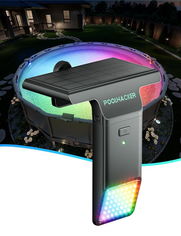 Poolhacker Poolside Solar light, Solar Light for Swimming Pool