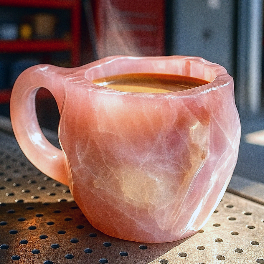 🏆Flash Sale 60% OFF - 💎Handmade Mineral Crystal Coffee Mugs
