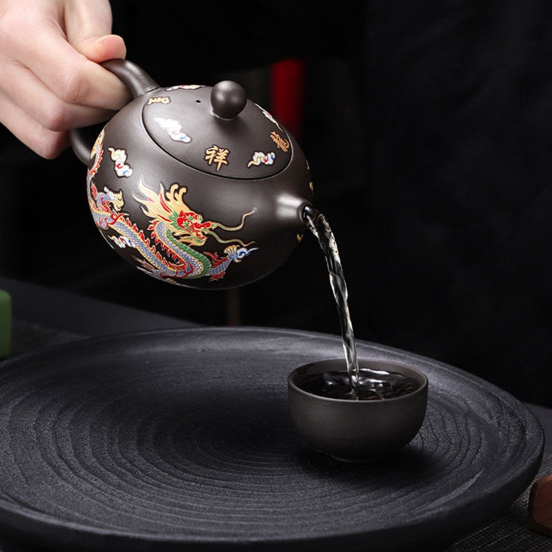 Last Day 70% OFF🔥Temperature Color-Changing Teapot Dragon & Phoenix🎁Buy 2 Free Shipping
