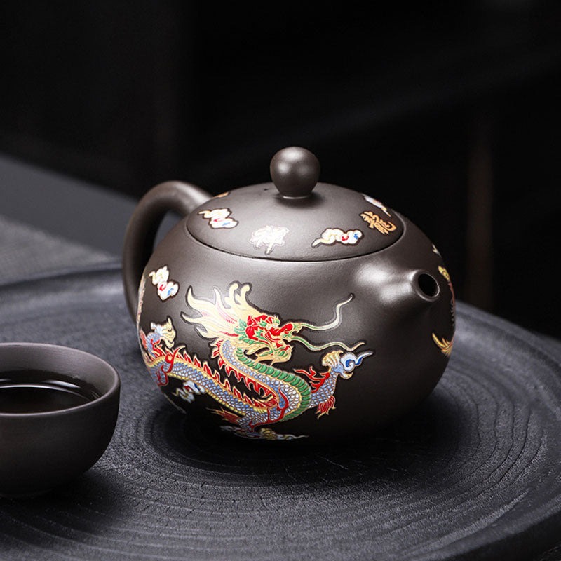 Last Day 70% OFF🔥Temperature Color-Changing Teapot Dragon & Phoenix🎁Buy 2 Free Shipping