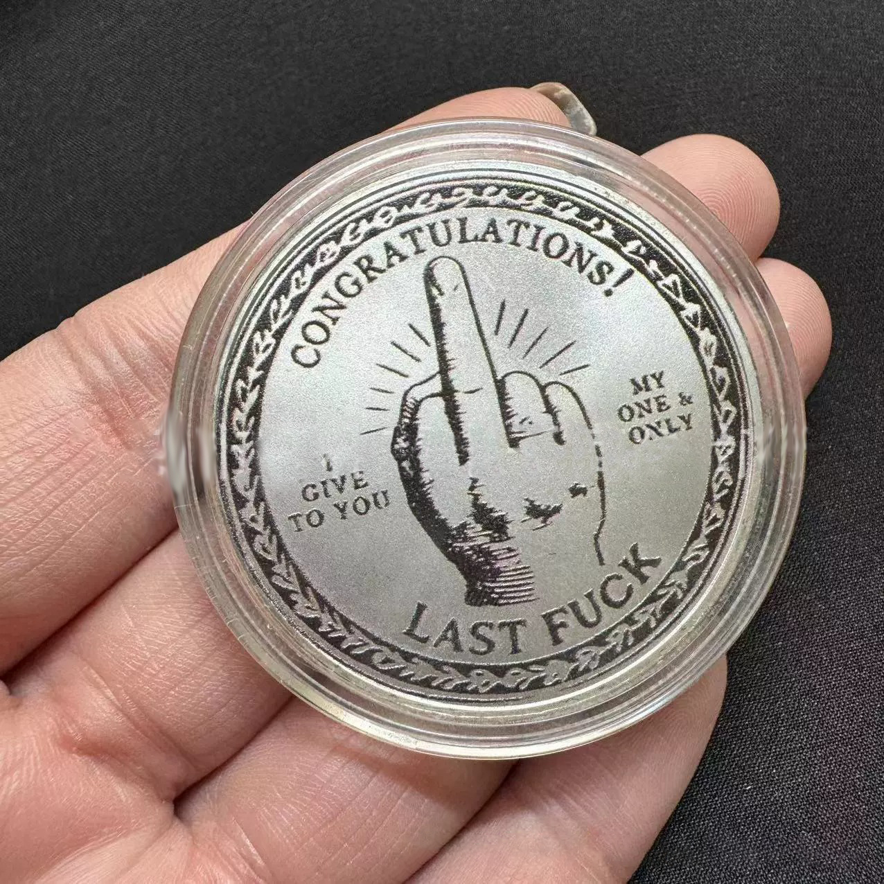 LAST DAY 50% OFF🔥"Last Fuck" Coin🎁BUY MORE FREE MORE