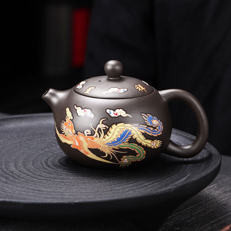 Last Day 70% OFF🔥Temperature Color-Changing Teapot Dragon & Phoenix🎁Buy 2 Free Shipping