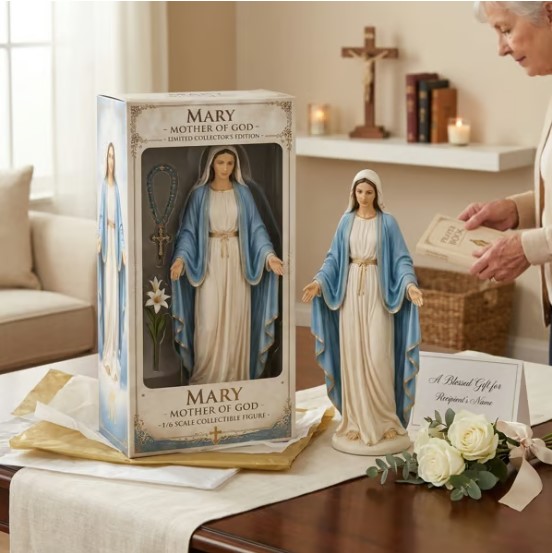 ✝️Limited Edition Virgin Mary Collectible Figure – A Sacred Keepsake of Faith & Grace