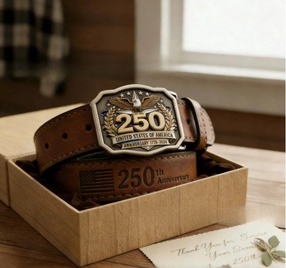 🎖️ 250th Anniversary American Legacy Leather Belt