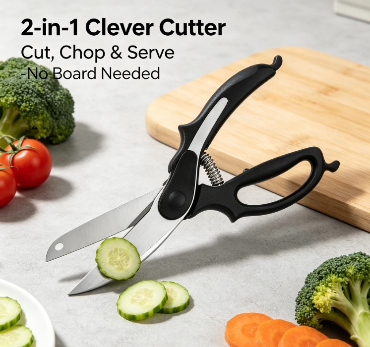 2 in 1 kitchen scissors