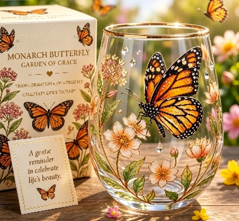 🔥LAST DAY 49% OFF - 🌸🌿 Limited Edition 2026 Garden Morning Bliss Glass Tea Cup☀️☕