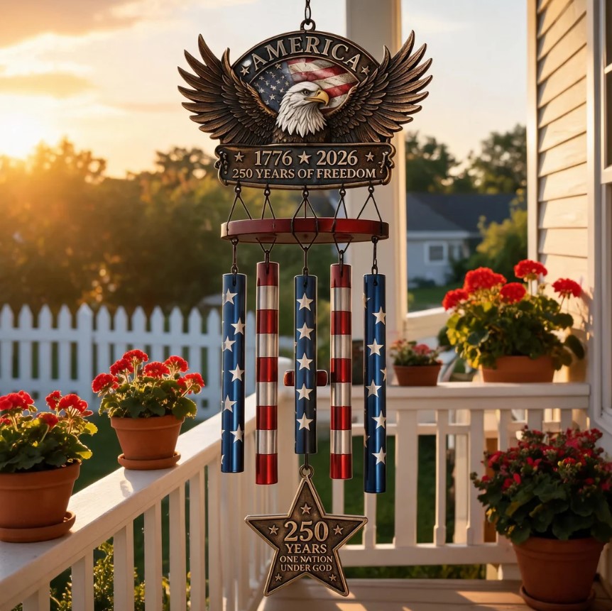 💥Flash Sale - Up To 49% Off ⏰ - 250 Years of Freedom™ Commemorate Wind Chime