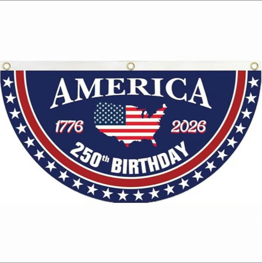 250th Anniversary Banner – Fade-Resistant