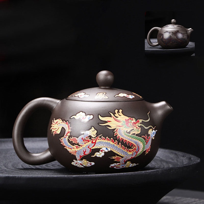 Last Day 70% OFF🔥Temperature Color-Changing Teapot Dragon & Phoenix🎁Buy 2 Free Shipping
