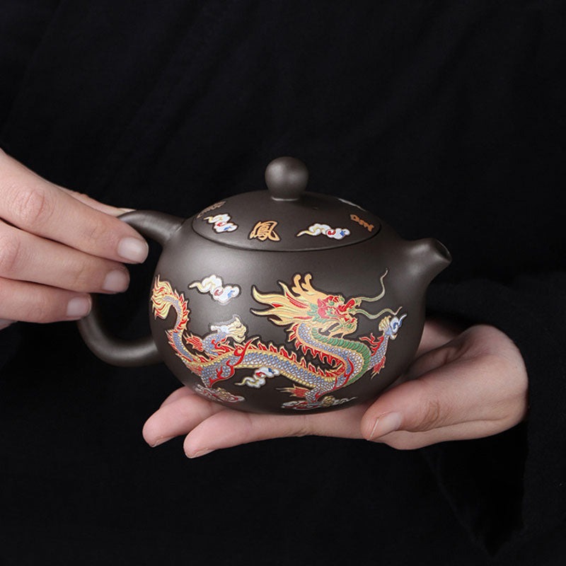Last Day 70% OFF🔥Temperature Color-Changing Teapot Dragon & Phoenix🎁Buy 2 Free Shipping