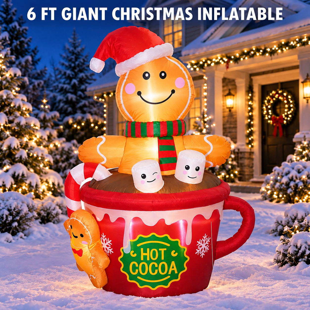 🎄Christmas inflatable doll