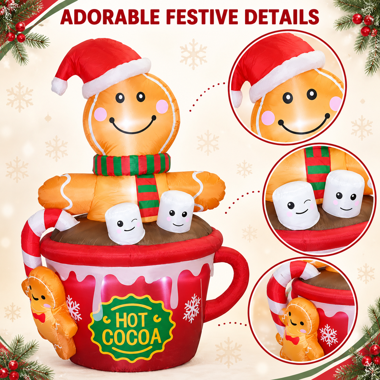🎄Christmas inflatable doll