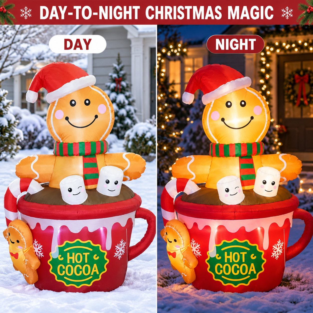 🎄Christmas inflatable doll