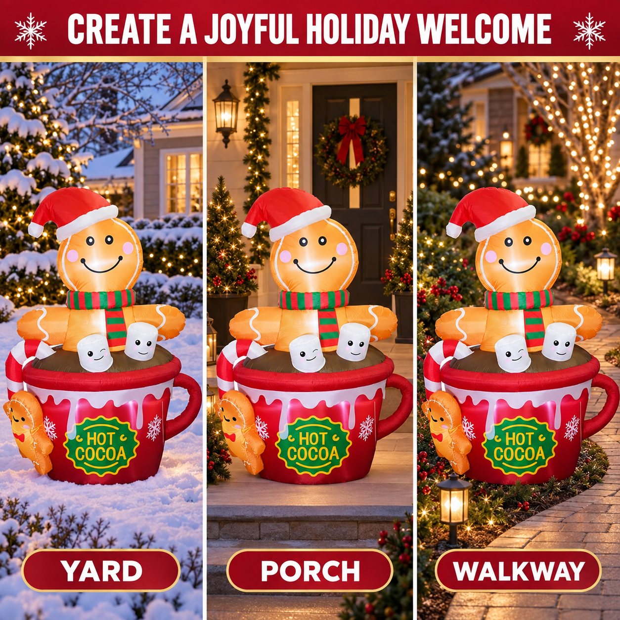 🎄Christmas inflatable doll
