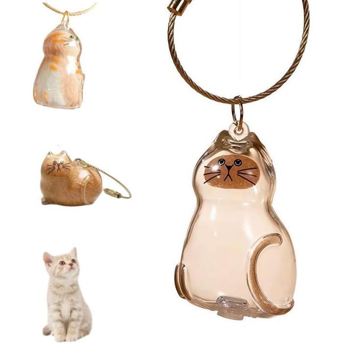 Pet Hair Keepsake Keychain