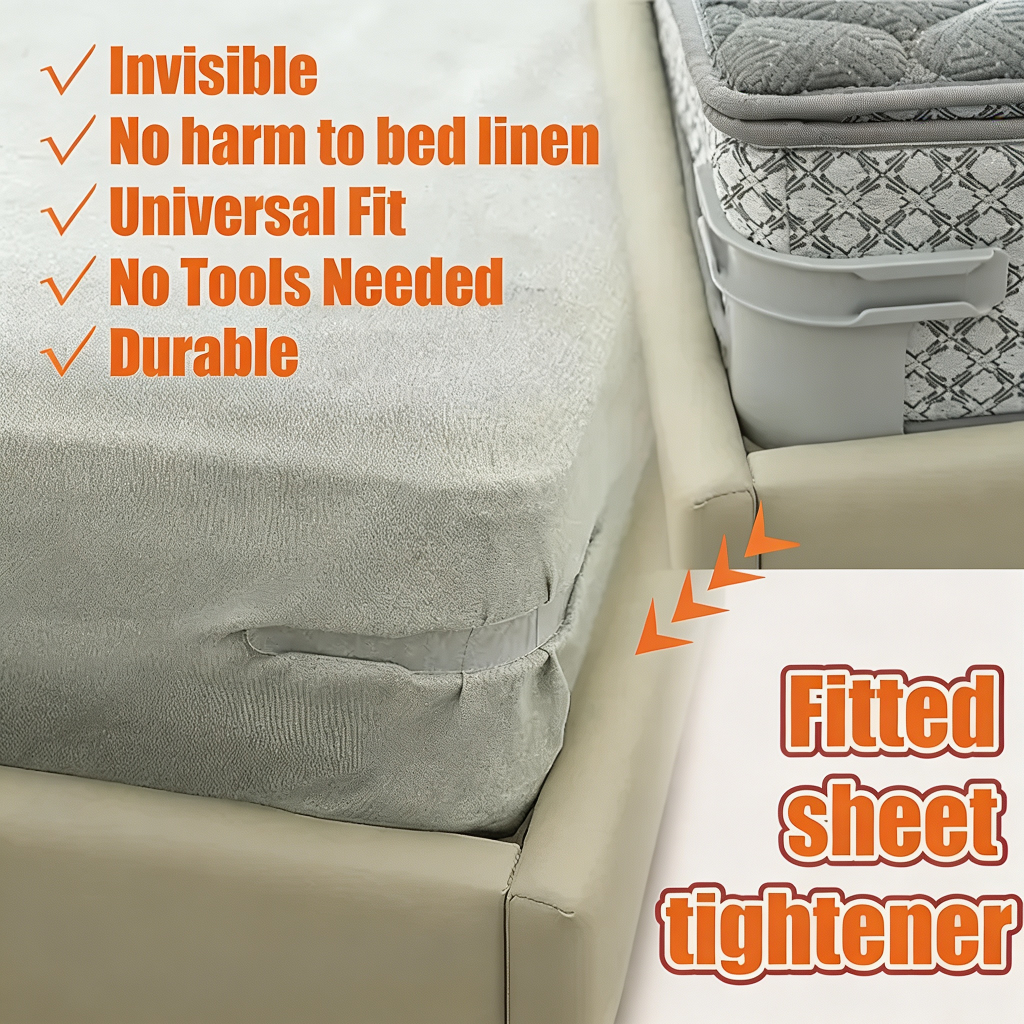 🛌Heavy Duty Bed Sheet Clips