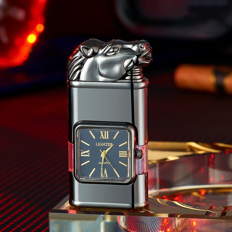 LAST DAY 50% OFF🔥Windproof Lighter Vintage Watch Bezel Jet flame Torch🎁BUY 2 FREE SHIPPING