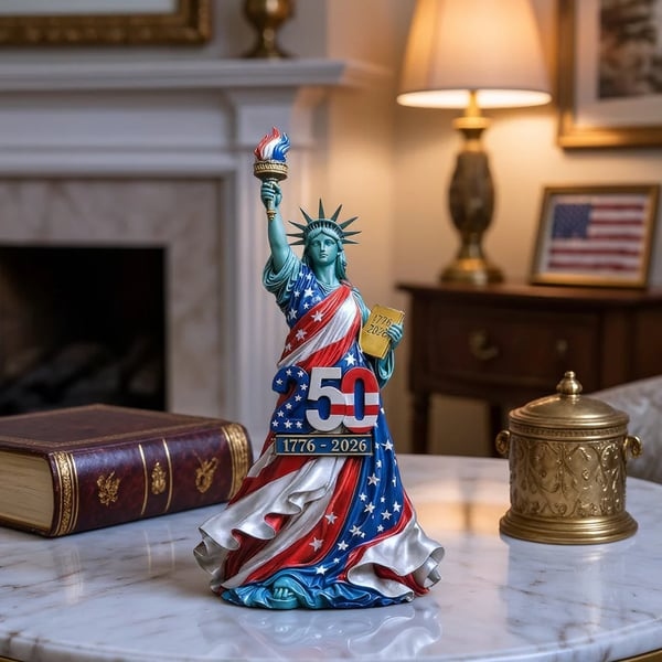 US 1776–2026 Liberty Statue🗽 Celebrate 250 Years of Freedom in Bold American Style 🔥