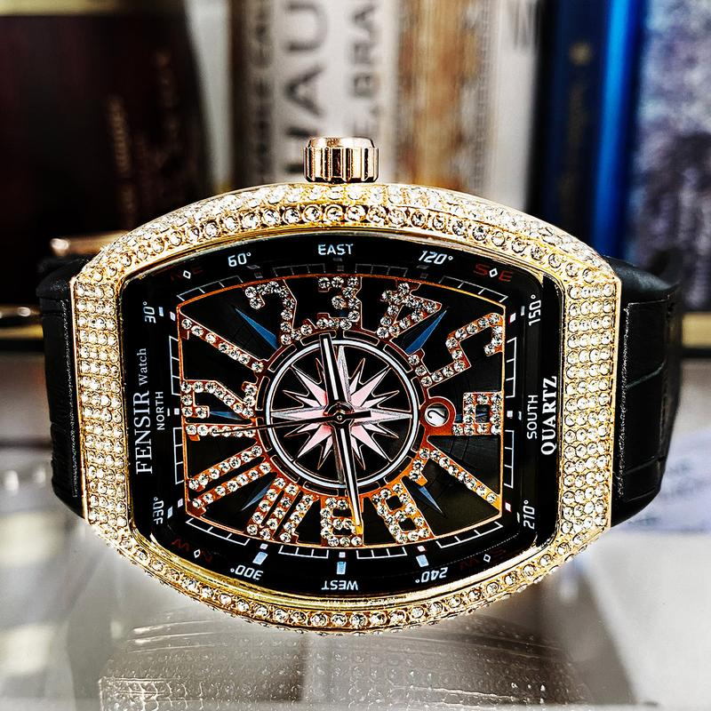 ⚡️Flash Sale 60% OFF - 💎Luxury Iced Out Diamond Watch